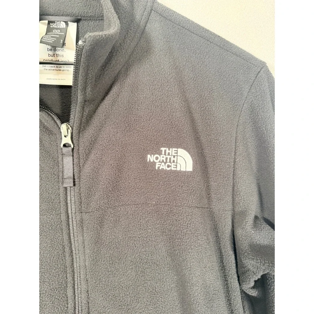 The North Face Mens Anchor Full Zip Fleece‎ Jacket Black NF0A87RH4H0 Small NWT